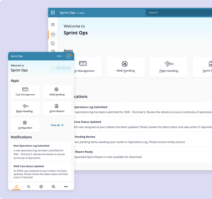 Sprint Ops Desktop UI